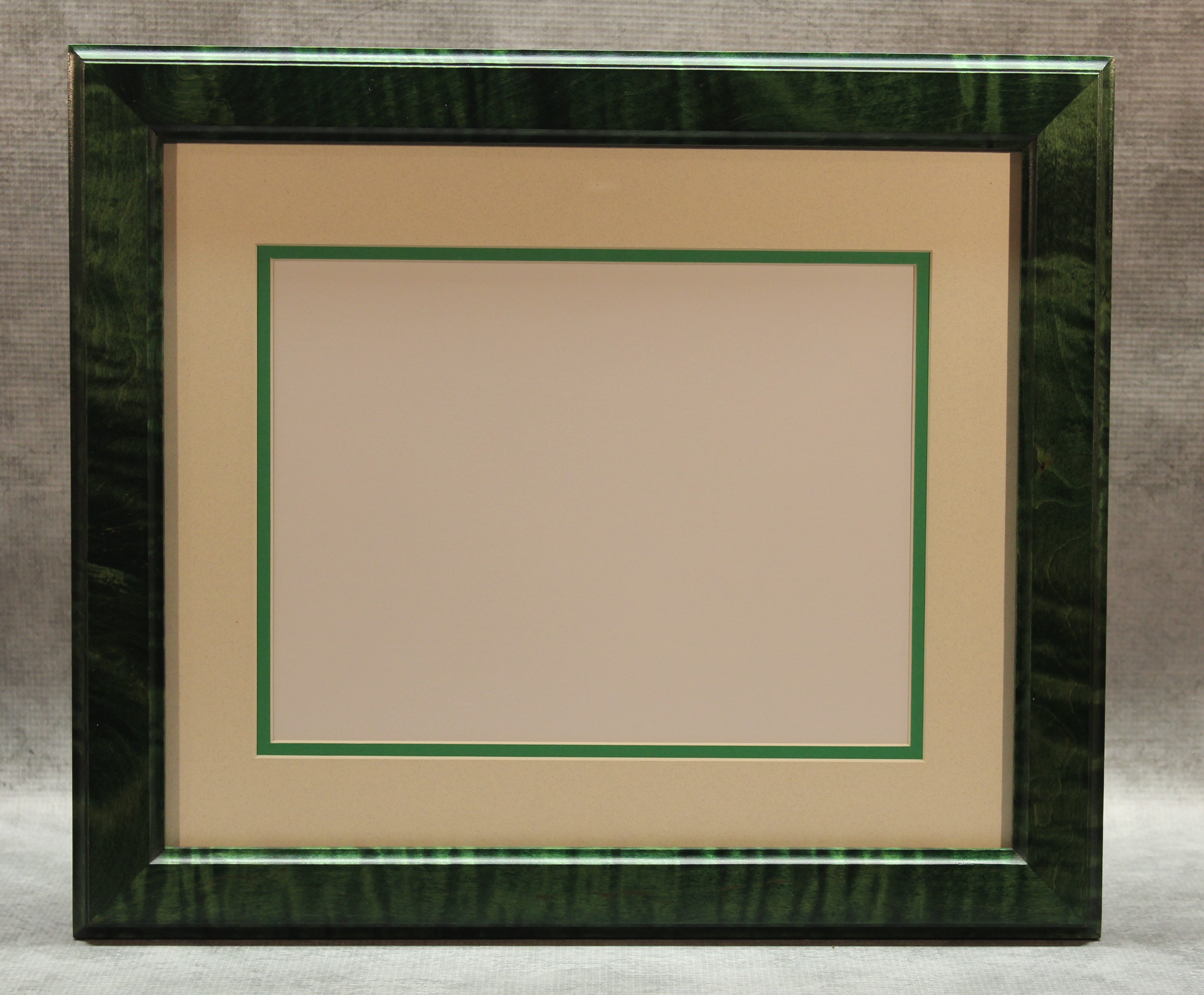 Frame Dyed with Transtint Green