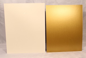 Mat blanks for making double mats