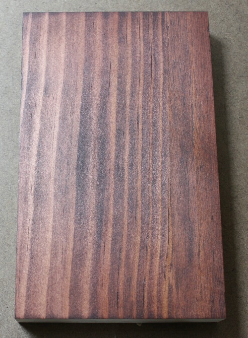 Pine Board Stained