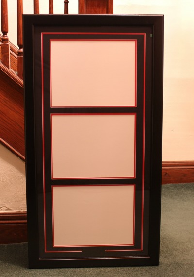 Custom Triple Diploma Frame