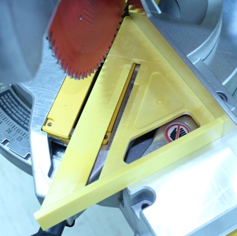 Miter Saw at 45 Degrees