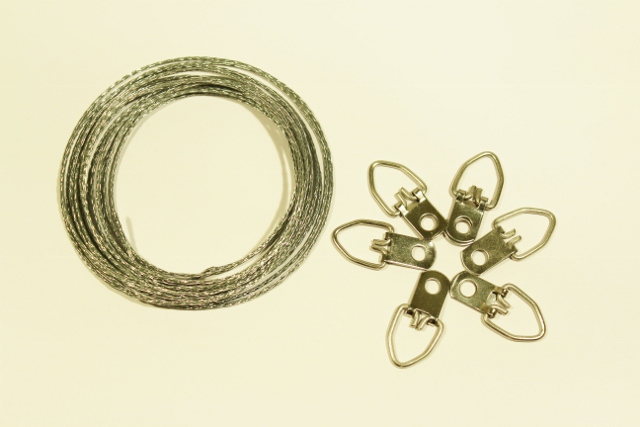 Picture Wire and D-rings