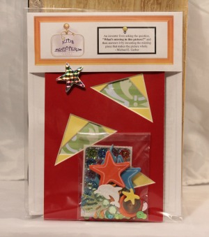 5 x 7 Mat Kit for Kids - Red and Yellow